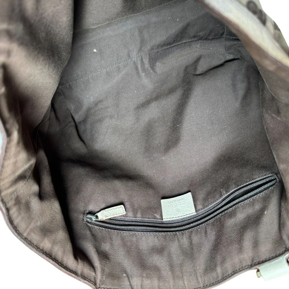 Gucci Beige/Cream GG Canvas and Leather Abbey D-Ring Small Mini Tote Handbag - Picture 10 of 12